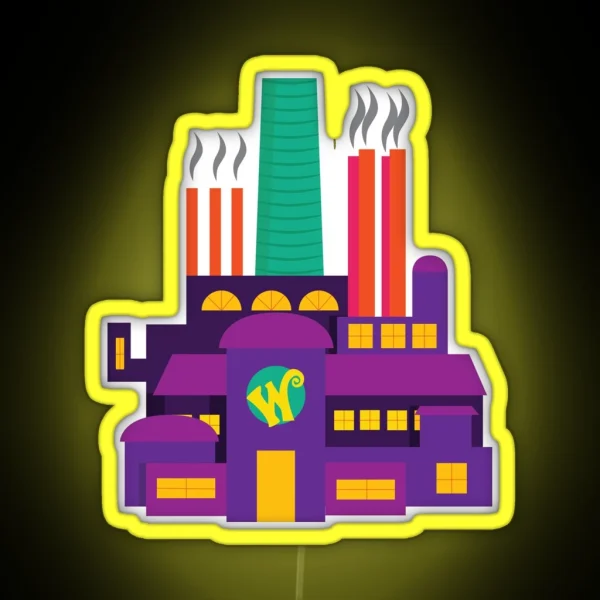 Wonka S Factory RGB Neon Sign