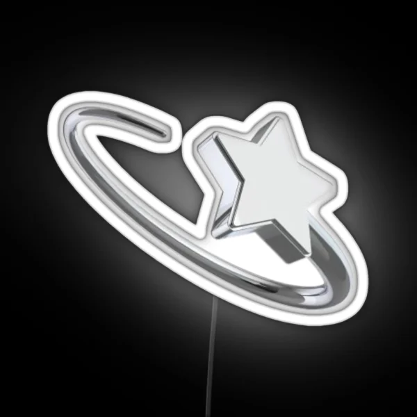 Woo Stars RGB Neon Sign