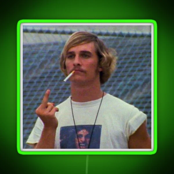 Wooderson Dazed And Confused RGB Neon Sign