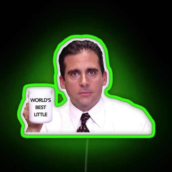 World S Best Little RGB Neon Sign