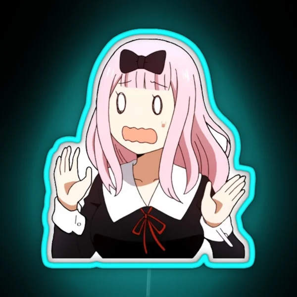 Worried Chika RGB Neon Sign