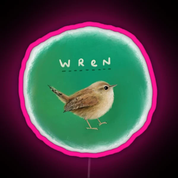 Wren RGB Neon Sign