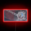 Shine with Teyvat pride, personalized neon namecard for gamers anywhere