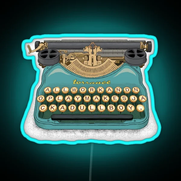Writer S Block RGB Neon Sign