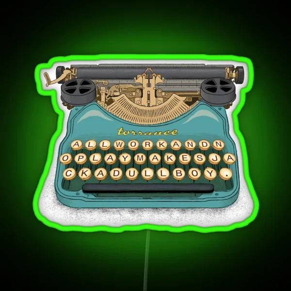 Writer S Block RGB Neon Sign