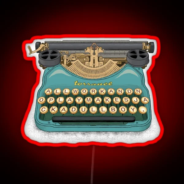 Writer S Block RGB Neon Sign