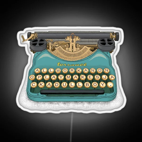 Writer S Block RGB Neon Sign