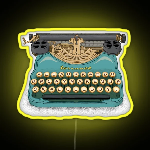 Writer S Block RGB Neon Sign