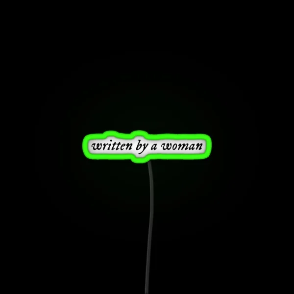 Written RGB Neon Sign