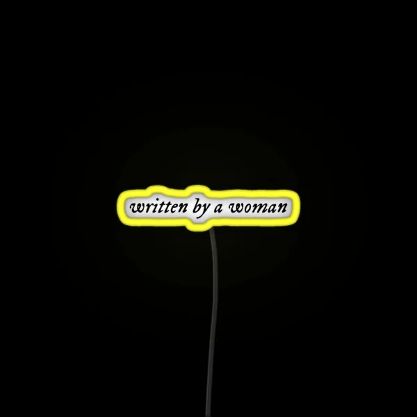 Written RGB Neon Sign