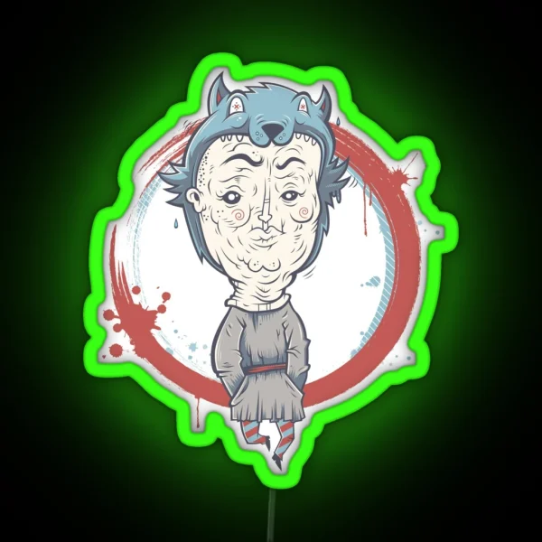 Wulf Head RGB Neon Sign