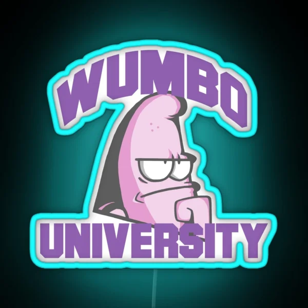 WUMBO UNIVERSITY RGB Neon Sign