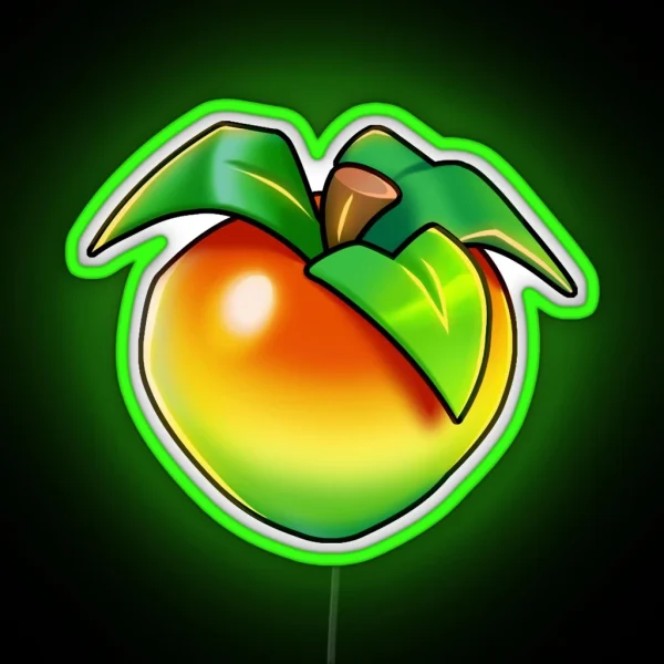 Wumpa Fruit RGB Neon Sign