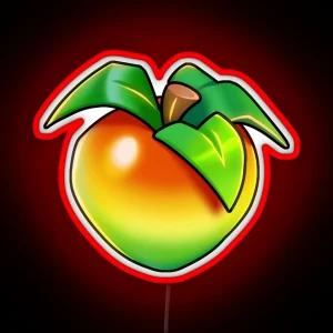 Wumpa Fruit RGB Neon Sign