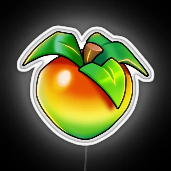 Wumpa Fruit RGB Neon Sign