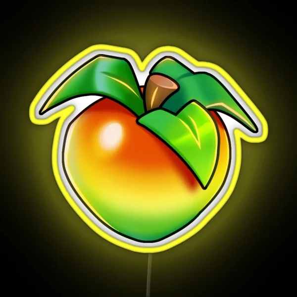 Wumpa Fruit RGB Neon Sign