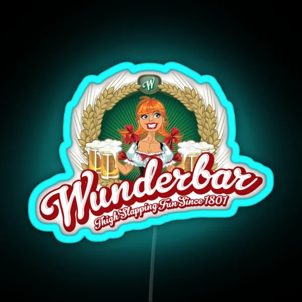 Wunderbar Bier RGB Neon Sign