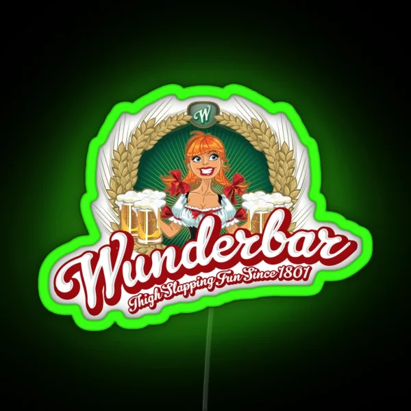 Wunderbar Bier RGB Neon Sign