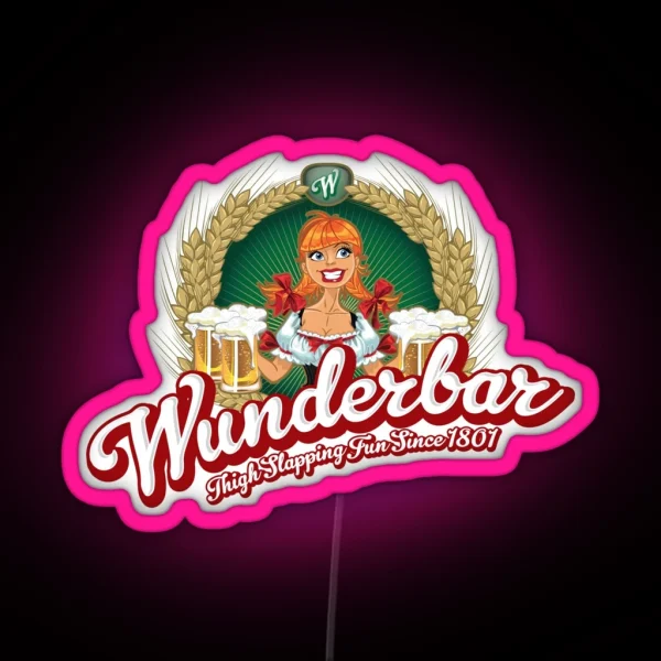 Wunderbar Bier RGB Neon Sign