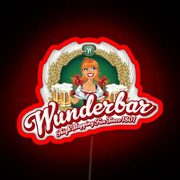 Wunderbar Bier RGB Neon Sign