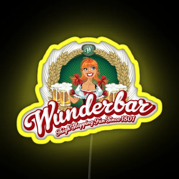 Wunderbar Bier RGB Neon Sign