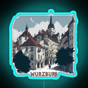 Wurzburg RGB Neon Sign