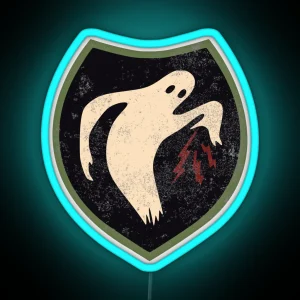 WW2 The Ghost Army Patch Distressed RGB Neon Sign