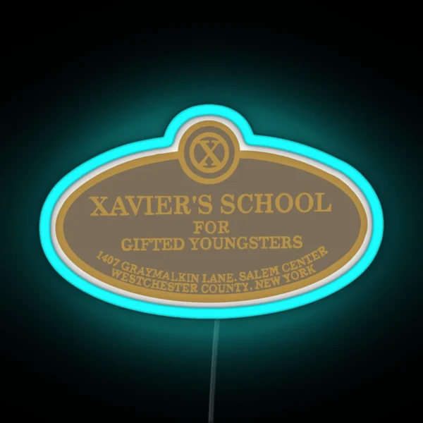 X Men First Class RGB Neon Sign