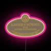 Vintage inspired X Men First Class logo with glowing accents.