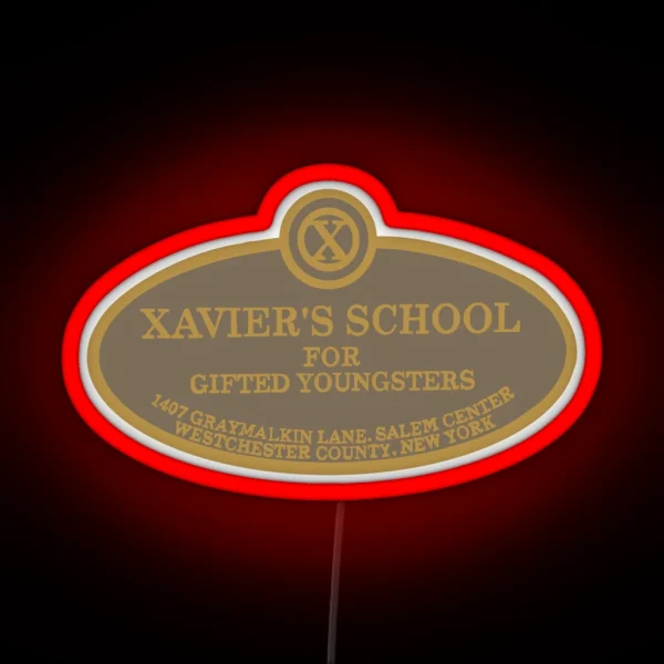 X Men First Class RGB Neon Sign