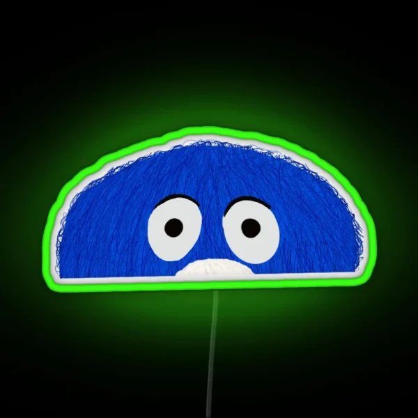Xavier Blue Blob RGB Neon Sign