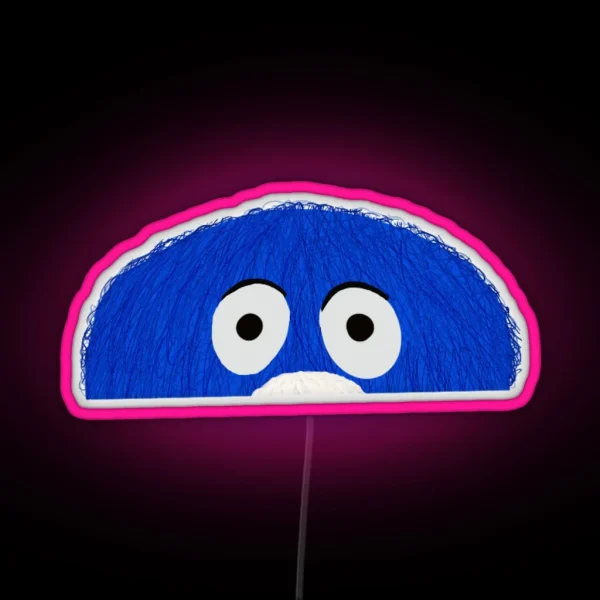 Xavier Blue Blob RGB Neon Sign