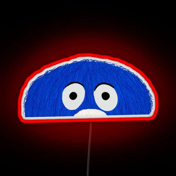 Xavier Blue Blob RGB Neon Sign