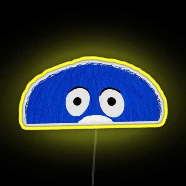 Xavier Blue Blob RGB Neon Sign