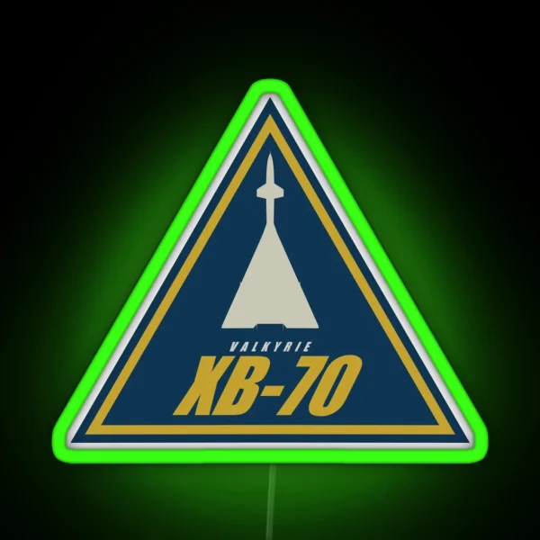 XB 70 Valkyrie RGB Neon Sign