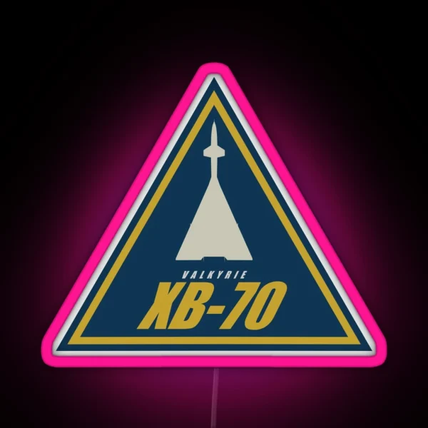 XB 70 Valkyrie RGB Neon Sign