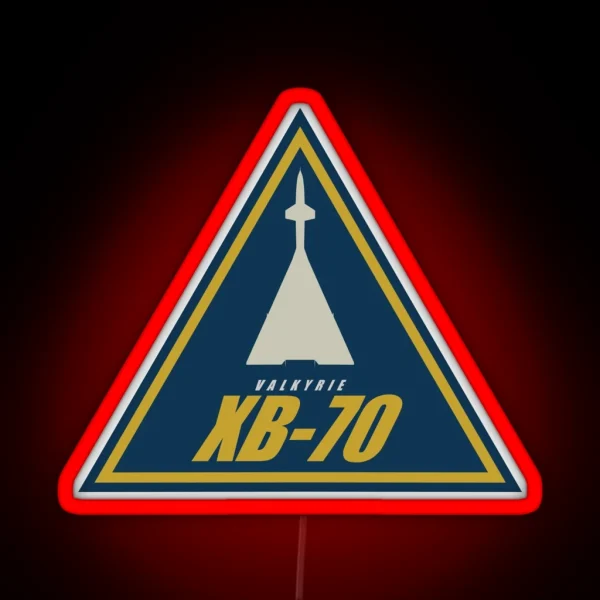 XB 70 Valkyrie RGB Neon Sign