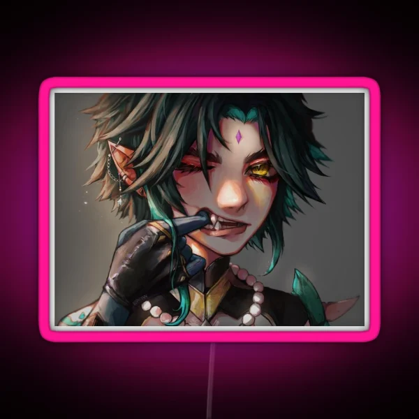 Xiao Genshin Impact RGB Neon Sign