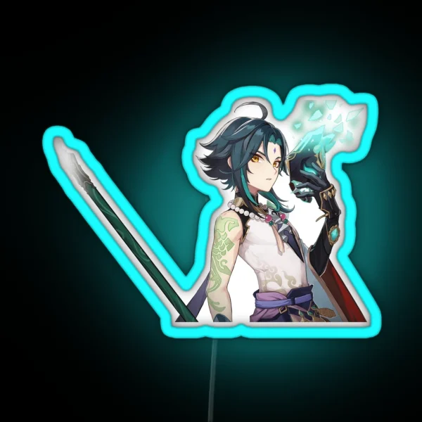 Xiao Genshin Impact RGB Neon Sign
