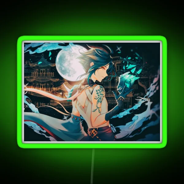 Xiao Genshin Impact RGB Neon Sign