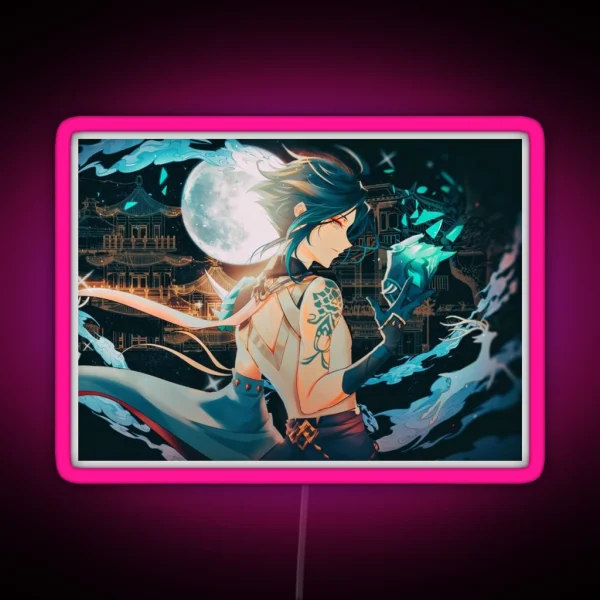Xiao Genshin Impact RGB Neon Sign