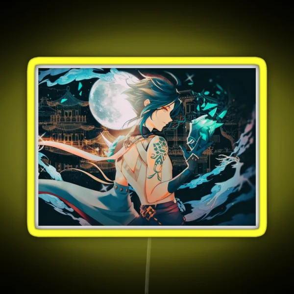Xiao Genshin Impact RGB Neon Sign