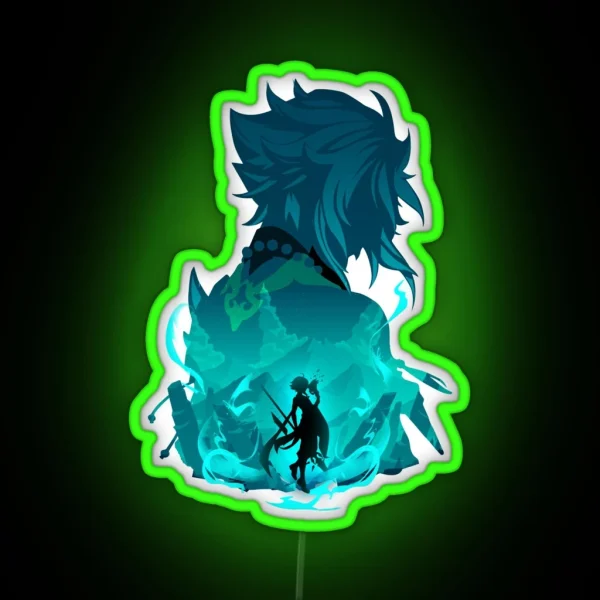 Xiao Genshin Impact RGB Neon Sign