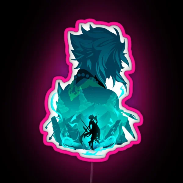 Xiao Genshin Impact RGB Neon Sign