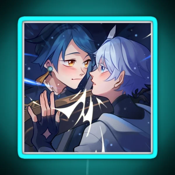 Xingyun Chibi Genshin Impact RGB Neon Sign