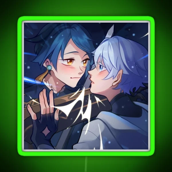 Xingyun Chibi Genshin Impact RGB Neon Sign