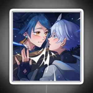 Xingyun Chibi Genshin Impact RGB Neon Sign