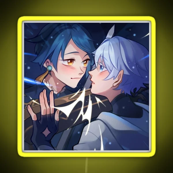 Xingyun Chibi Genshin Impact RGB Neon Sign