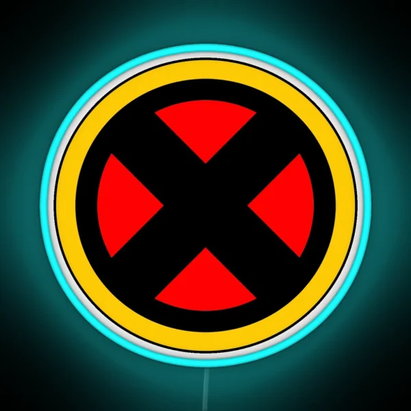 Xmen Logo RGB Neon Sign