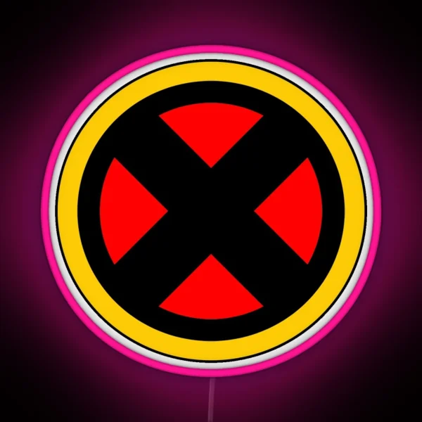Xmen Logo RGB Neon Sign